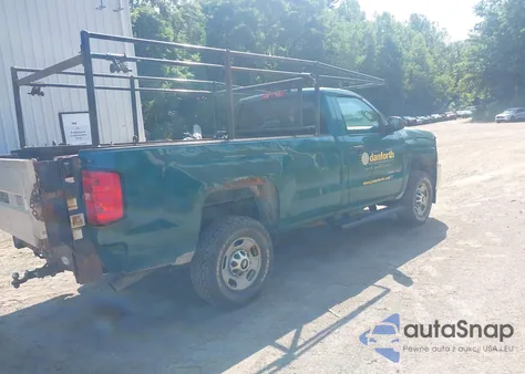 2015 Chevrolet Silverado 2500Hd Wt из США, поврежденный, VIN 1GC0CUEG1FZ527683